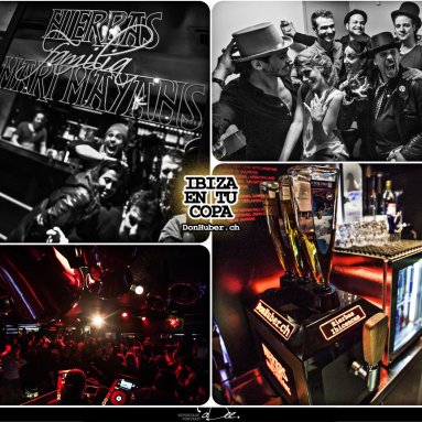 IBIZA EN TU COPA - THE NIGHT OF HIERBAS 2012 // DJ's Animal Trainer (Hive), George Lamell (Rue Du Soleil), Anisch & the PDG // Club Bellevue Zurich